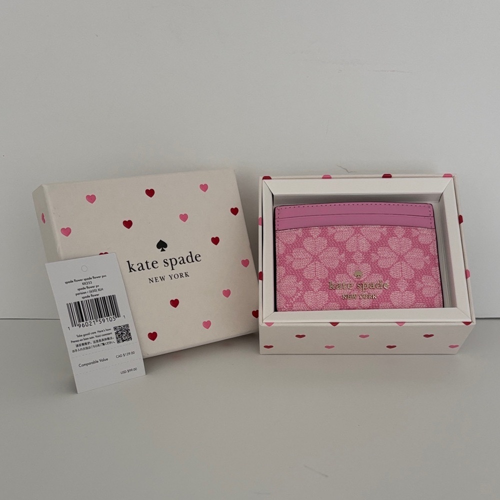 Kate Spade ♠️ Pink Card Holder